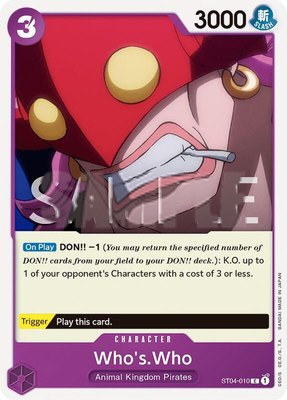 Who's.Who, Revision Pack Cards