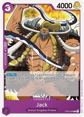 Jack, Revision Pack Cards