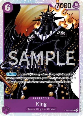 King, Revision Pack Cards