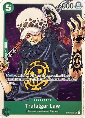 Trafalgar Law, Revision Pack Cards