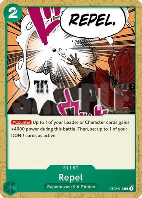 Repel, Revision Pack Cards