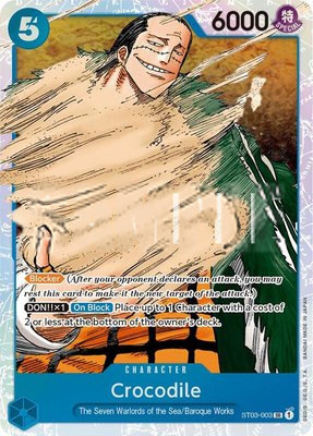 Crocodile (003), Revision Pack Cards