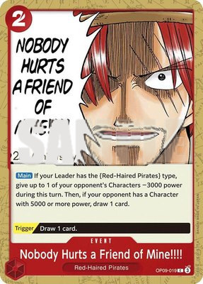 Nobody Hurts a Friend of Mine!!!!, Emperors in the New World: 2nd Anniversary Tournament Cards