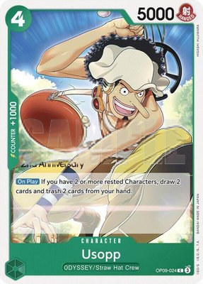 Usopp (024), Emperors in the New World: 2nd Anniversary Tournament Cards