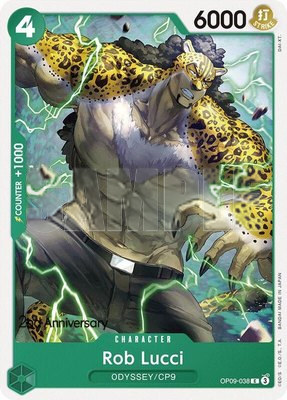 Rob Lucci (038), Emperors in the New World: 2nd Anniversary Tournament Cards