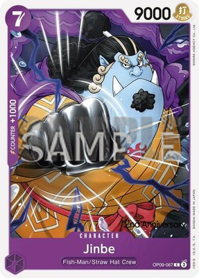 Jinbe, Emperors in the New World: 2nd Anniversary Tournament Cards