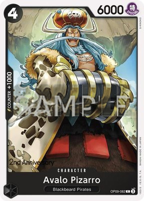 Avalo Pizarro, Emperors in the New World: 2nd Anniversary Tournament Cards
