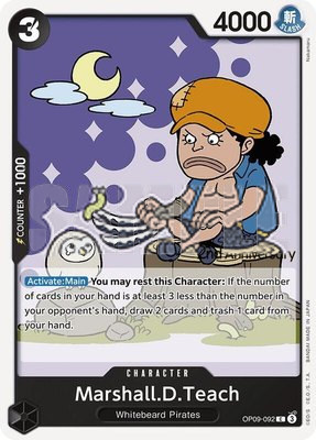 Marshall.D.Teach (092), Emperors in the New World: 2nd Anniversary Tournament Cards