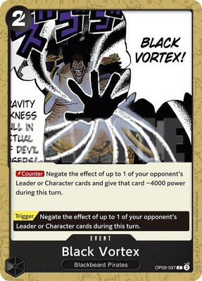 Black Vortex, Emperors in the New World: 2nd Anniversary Tournament Cards