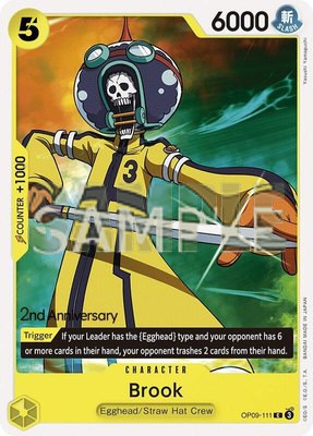 Brook (111), Emperors in the New World: 2nd Anniversary Tournament Cards