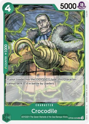 Crocodile (025), Emperors in the New World: 2nd Anniversary Tournament Cards