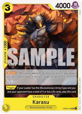 Karasu, Emperors in the New World: 2nd Anniversary Tournament Cards