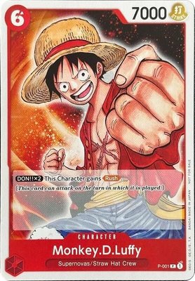 Monkey.D.Luffy (001), One Piece Demo Deck Cards
