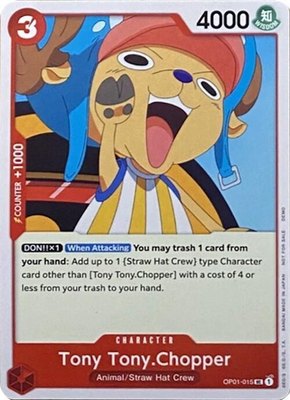 Tony Tony.Chopper (015), One Piece Demo Deck Cards
