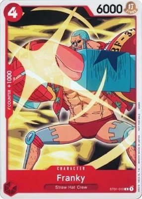 Franky (010), One Piece Demo Deck Cards