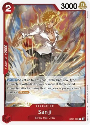 Sanji, Starter Deck EX: Gear 5