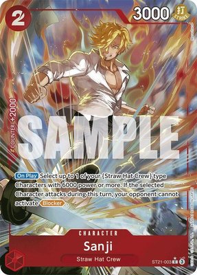 Sanji (Parallel), Starter Deck EX: Gear 5