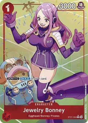 Jewelry Bonney (Parallel), Starter Deck EX: Gear 5