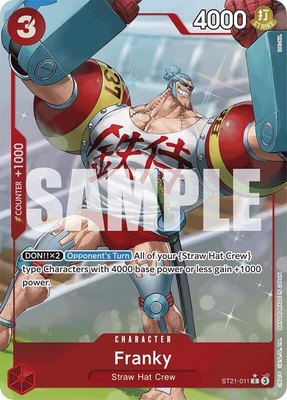 Franky (Parallel), Starter Deck EX: Gear 5