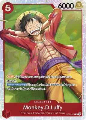 Monkey.D.Luffy (014), Starter Deck EX: Gear 5