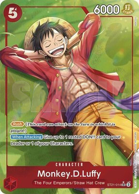 Monkey.D.Luffy (014) (Parallel), Starter Deck EX: Gear 5