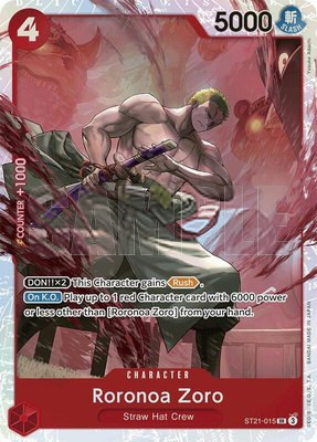 Roronoa Zoro, Starter Deck EX: Gear 5
