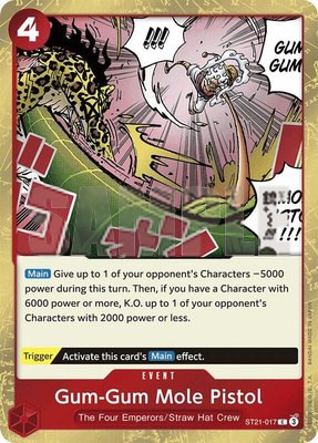Gum-Gum Mole Pistol, Starter Deck EX: Gear 5