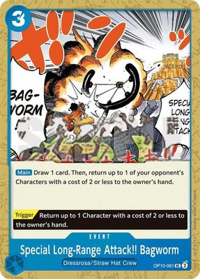 Special Long-Range Attack!! Bagworm, Royal Blood