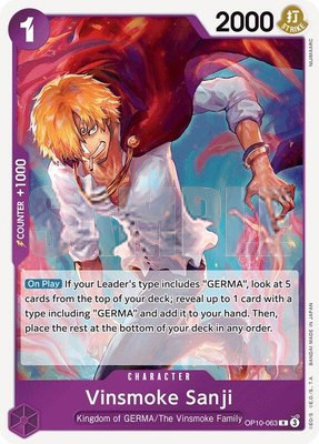 Vinsmoke Sanji, Royal Blood