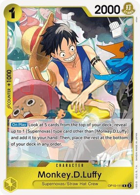 Monkey.D.Luffy (111), Royal Blood