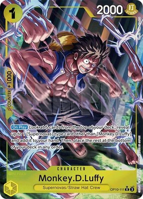 Monkey.D.Luffy (111) (Parallel), Royal Blood