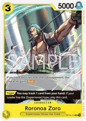 Roronoa Zoro (113), Royal Blood