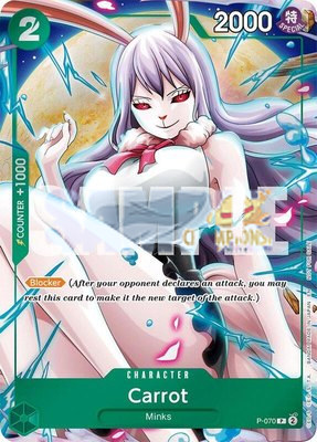 Carrot (Event Pack Vol. 6), One Piece Promotion Cards
