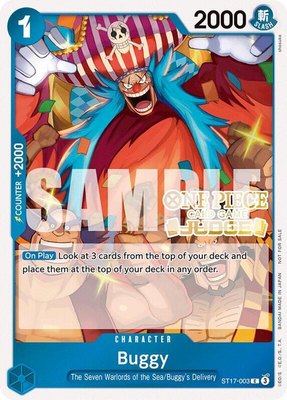 Buggy (Judge Pack Vol. 5), One Piece Promotion Cards