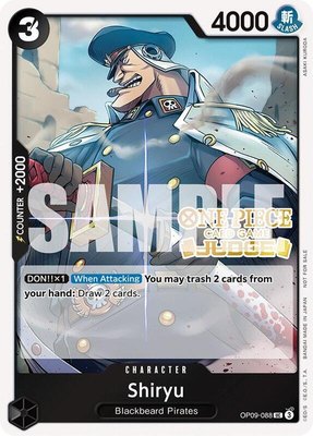 Shiryu (Judge Pack Vol. 5), One Piece Promotion Cards