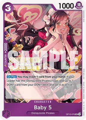 Baby 5 (Judge Pack Vol. 5), One Piece Promotion Cards