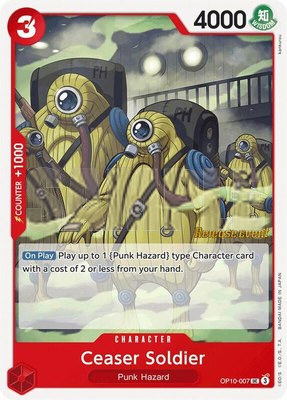 Ceaser Soldier, Royal Blood Release Event Cards