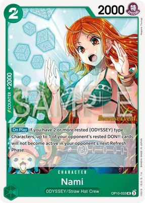 Nami (033), Royal Blood Release Event Cards