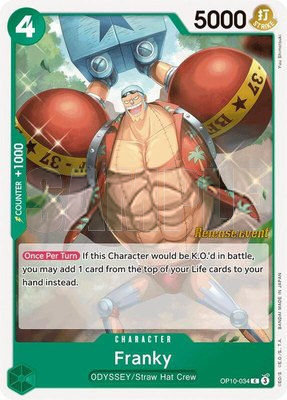 Franky (034), Royal Blood Release Event Cards
