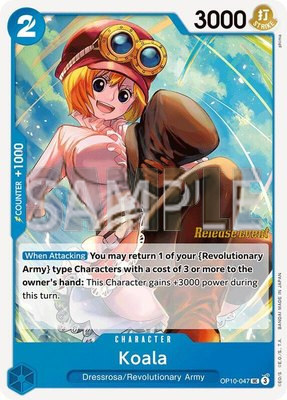Koala, Royal Blood Release Event Cards