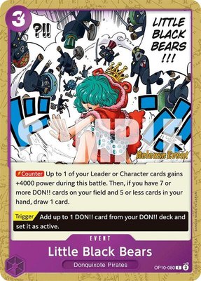 Little Black Bears, Royal Blood Release Event Cards