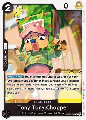 Tony Tony.Chopper (087), Royal Blood Release Event Cards
