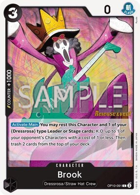 Brook (091), Royal Blood Release Event Cards