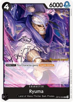 Ryuma, Royal Blood Release Event Cards