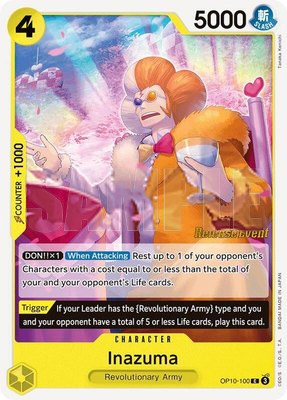 Inazuma, Royal Blood Release Event Cards