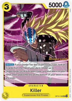 Killer, Royal Blood Release Event Cards
