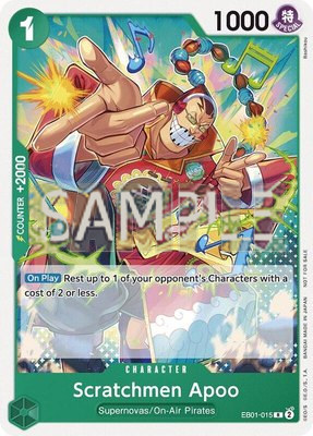 Scratchmen Apoo (Tournament Pack 2025 Vol. 2), One Piece Promotion Cards