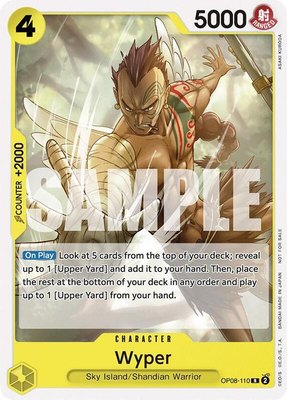 Wyper (Tournament Pack 2025 Vol. 2), One Piece Promotion Cards