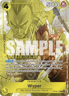 Wyper (Winner Pack 2025 Vol. 2), One Piece Promotion Cards