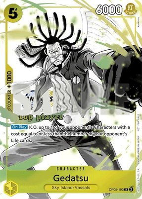 Gedatsu (Championship 2024 Top Player Pack Vol. 2), One Piece Promotion Cards
